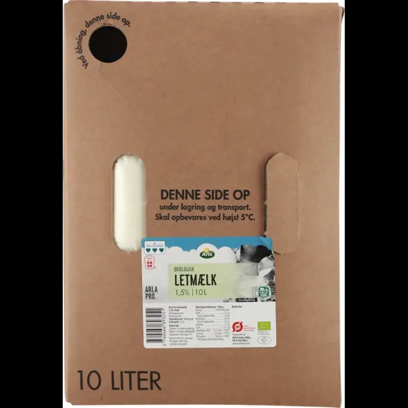1011 ØKO Arla Letmælk BIB