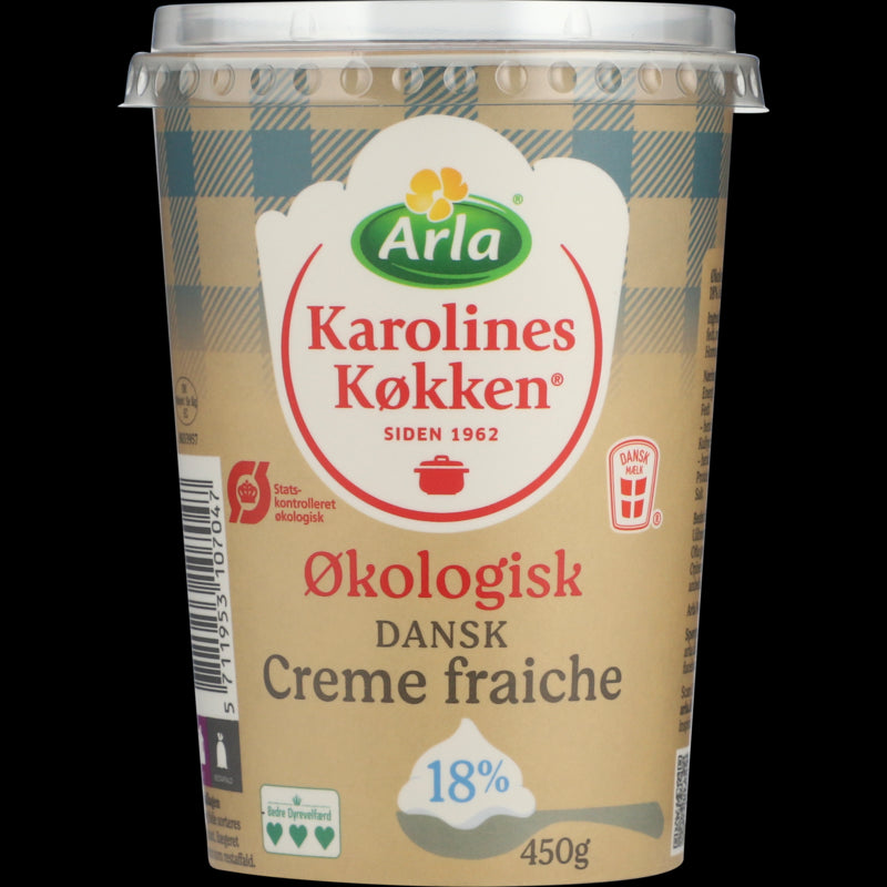 1211 ØKO creme fraiche 18% 450g