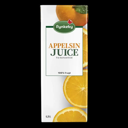 1648 Appelsinjuice Rynkeby 1/4 ltr