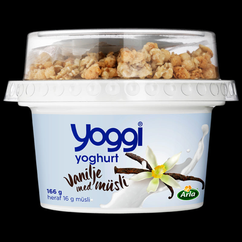 1744 Yoggi Vanilje Top Cup 166g x 6