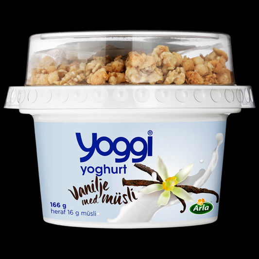1744 Yoggi Vanilje Top Cup 166g x 6