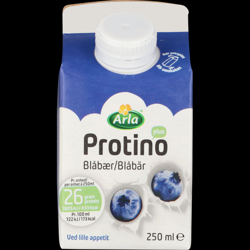 1823 Protino blåbær drik 6x250ml