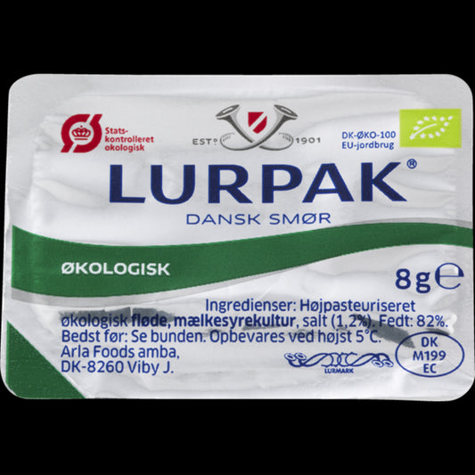 1980 ØKO Lurpak 8 gr kuvert