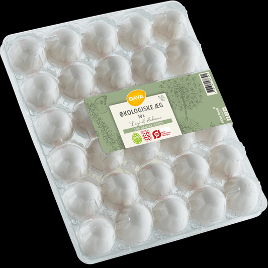 3807 ØKO æg 30 stk m/l Dava