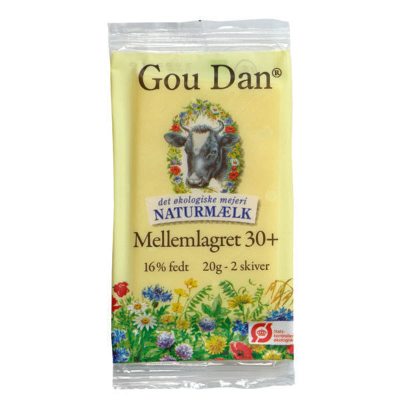 4566 ØKO Natur kuvertskiveost 50x20gr
