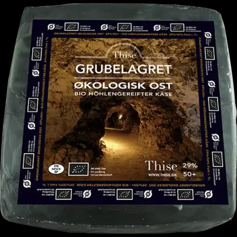4801 ØKO Grubelagret ost 50% ca. 8 kg.