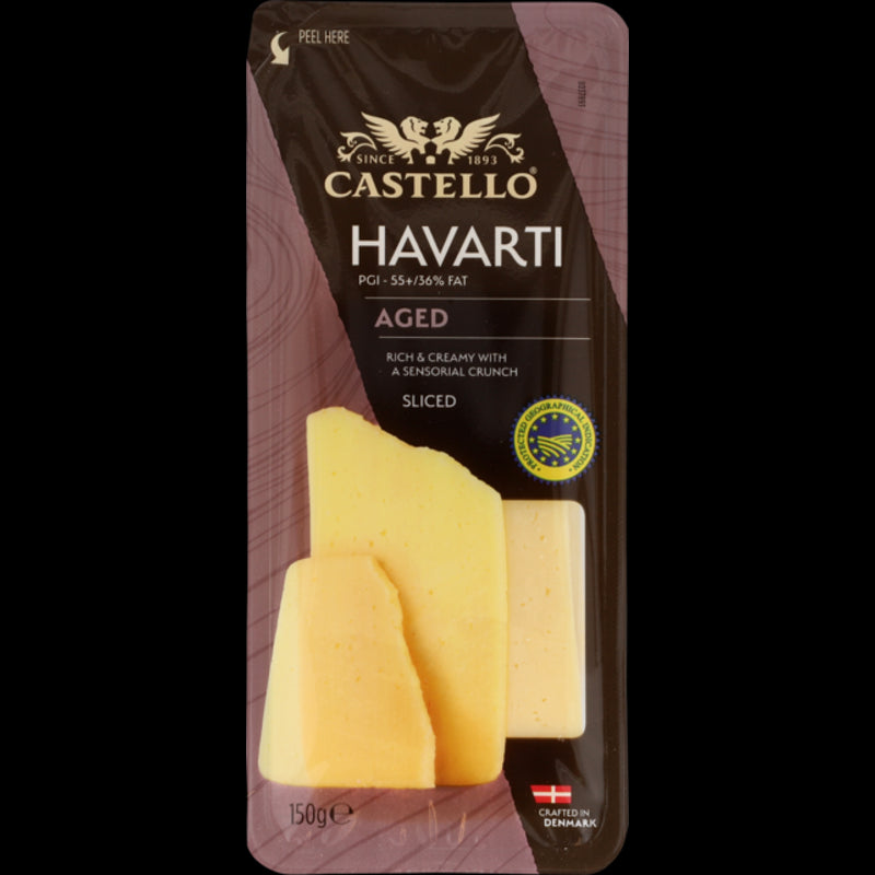 4809 Castello Aged Havarti skiver 150g