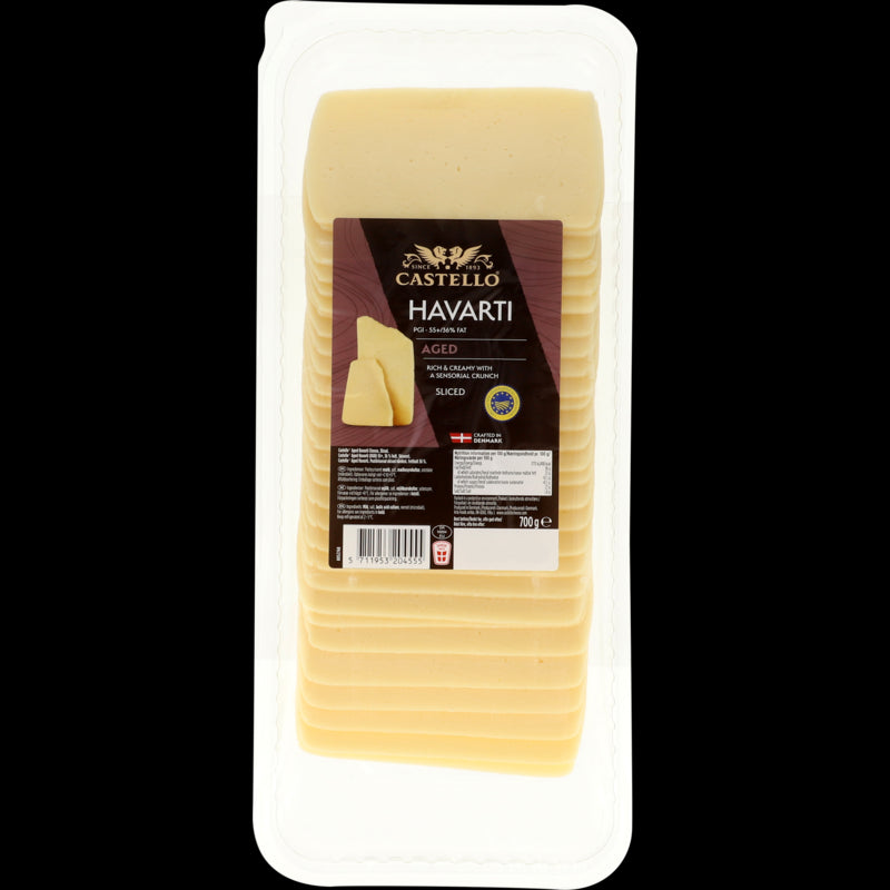 4812 Castello Aged Havarti skiver 700g