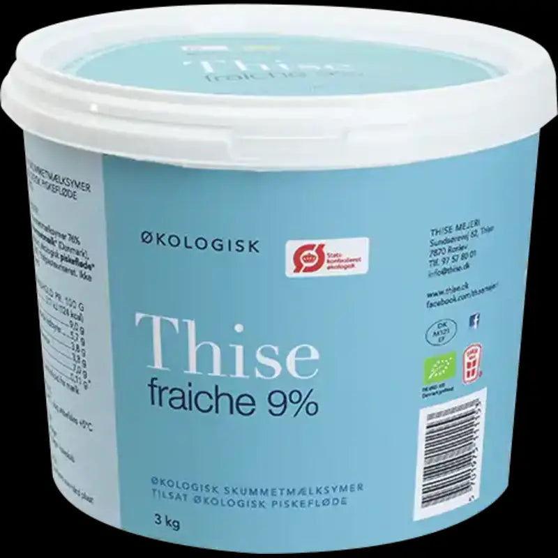 50410 ØKO Thise creme fraiche 9% 3 kg
