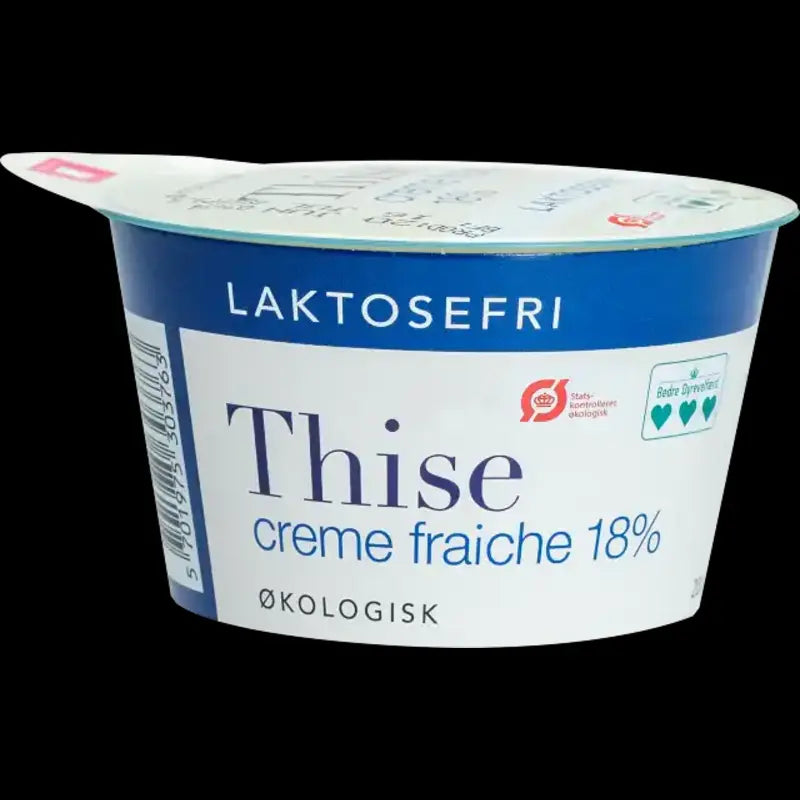 50430 ØKO Thise LF creme fraiche 18% 200g