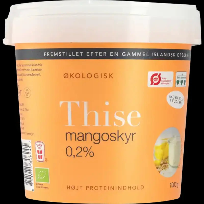 50894 ØKO Skyr0,2% mango 1 kg
