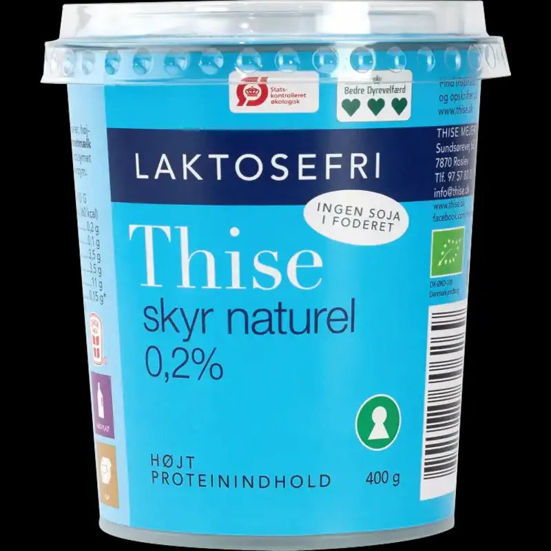50896 ØKO Thise LF skyr naturel 0,2%
