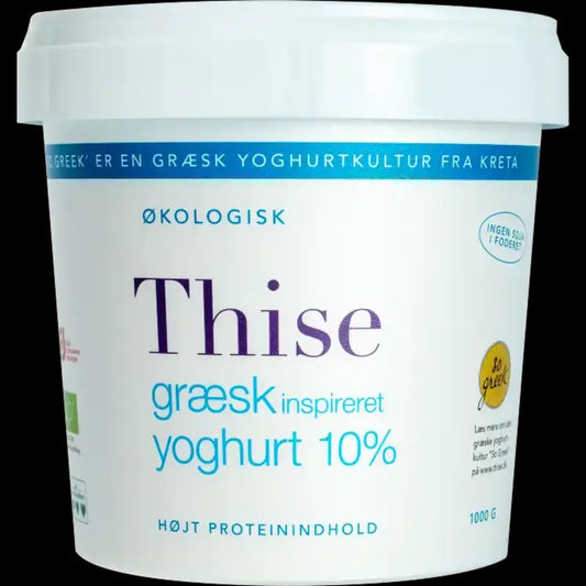 50903 ØKO Thise drænet yoghurt 10% 1 KG