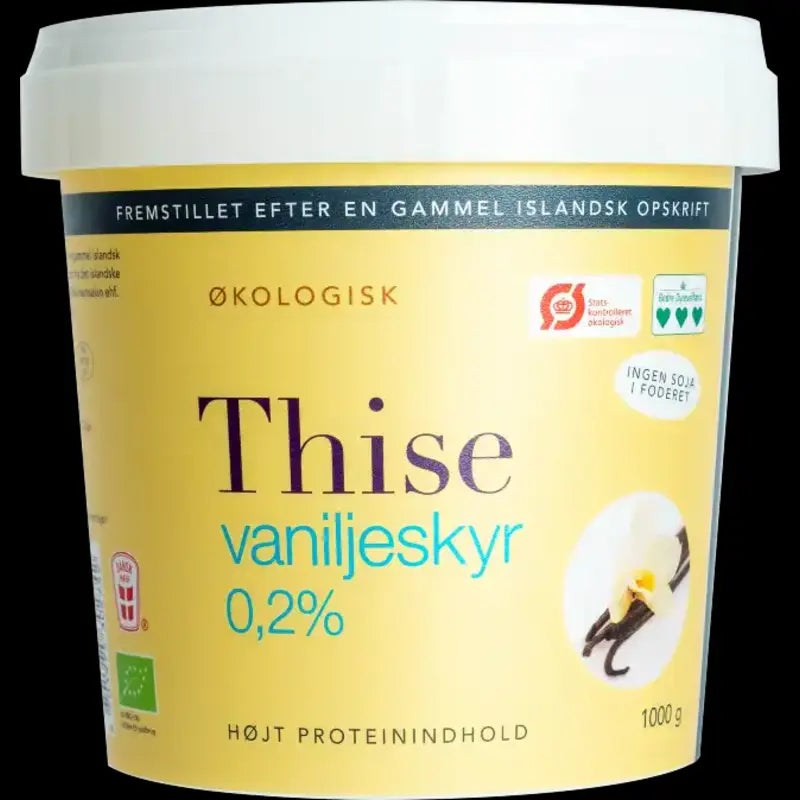 50905 ØKO Skyr m/vanilje 1 kg