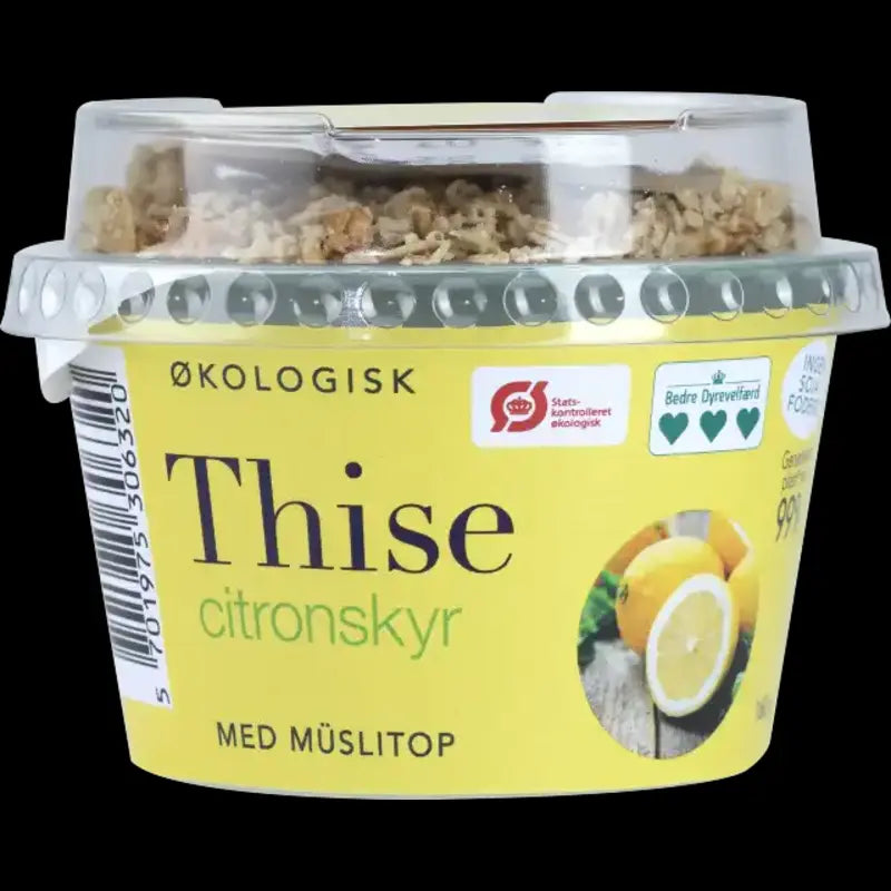 50908 ØKO Skyr citron m/müsli160g