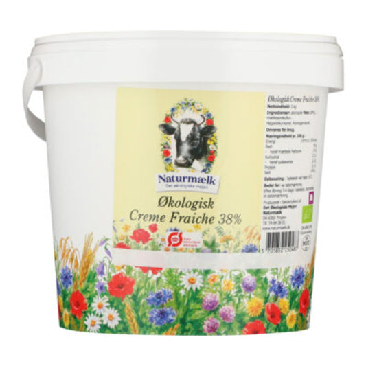 7532 ØKO Naturmælk Creme fraiche 38%