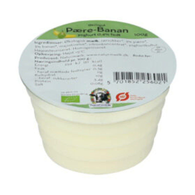 7739 ØKO Naturmælk yog. pæ/banan 100 ml.