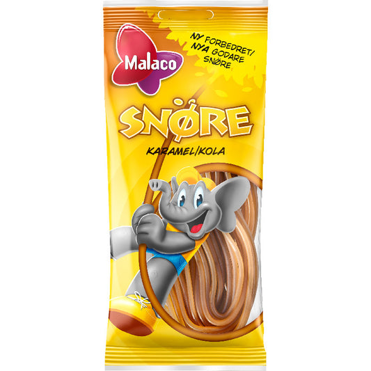 8601 Karamel Snørebånd 94g incl afgift