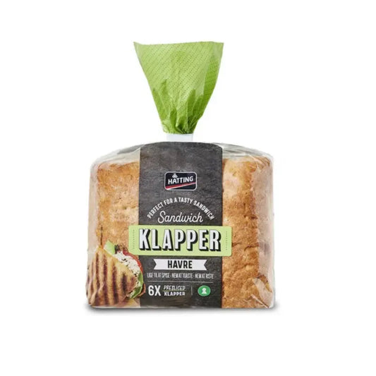 9139 Hatting havre sandwich klapper 6 stk