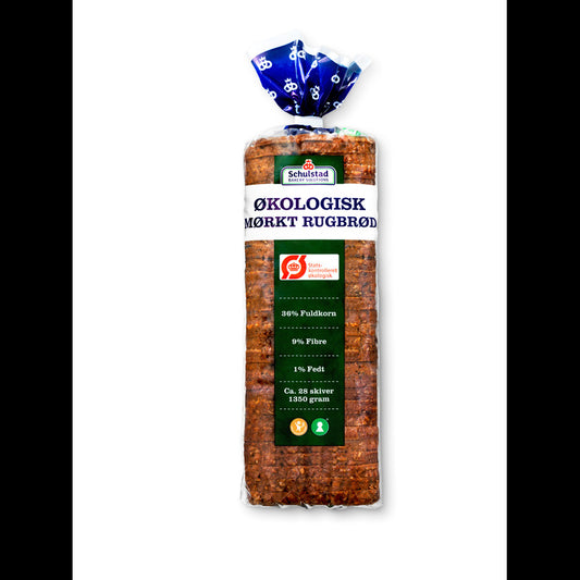 9184 ØKO. Catering Mørkt rugbrød 28 skv.